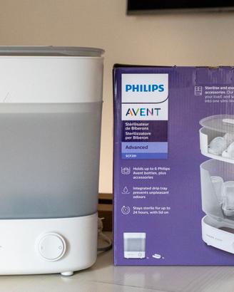 Sterilizzatore Philips avent SCF291+scalda biberon