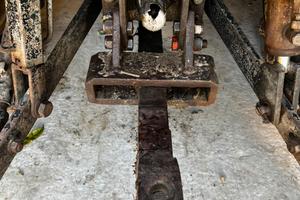 Gancio barra traino trattore sdf