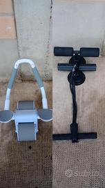 Kit Addominali: Ab Roller con Supporto + Barra Sit