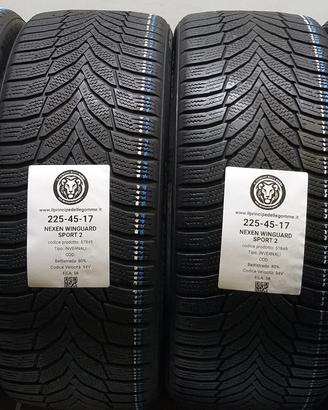 4 GOMME 225 45 17 NEXEN A57849