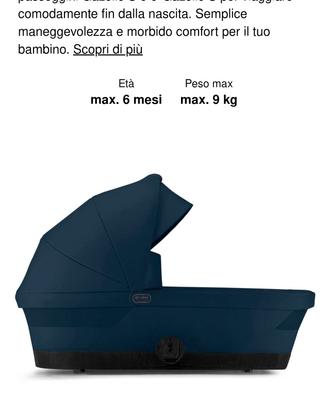 Navicella Cybex Gold Gazelle S