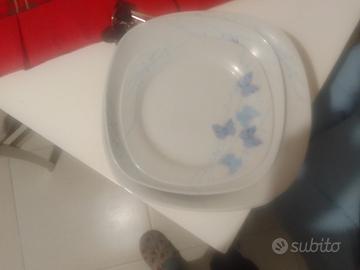 servizio piatti da sei nuovo quadrato