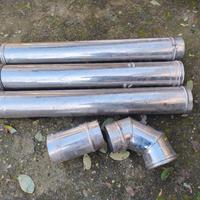 tubi canna fumaria inox diametro 140cm