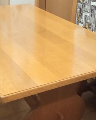 Tavolo da pranzo legno massello Stile fratino