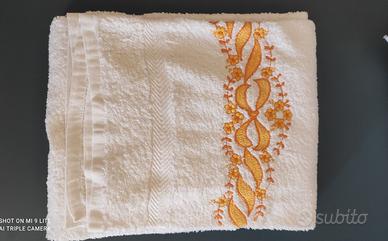 Telo Spugna Bianco 75x130cm