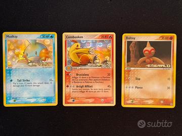 Pokemon cards EX EMERALD