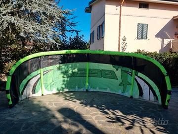 Set Kitesurf Completo: Ala Best Waroo 9m² + Barra 