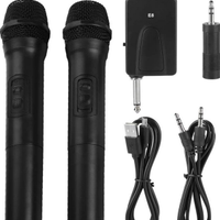 Microfono Portatile Senza Fili con ricevitore