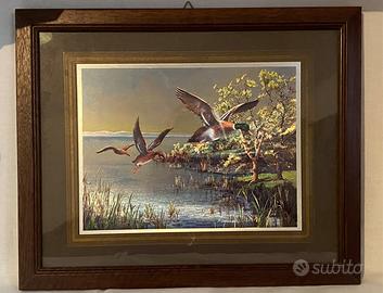 Quadri con cornice in legno