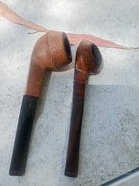 2 Pipe vintage materiale buono 