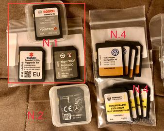 Navigatore Auto Europa sd card Mappe EU scheda
