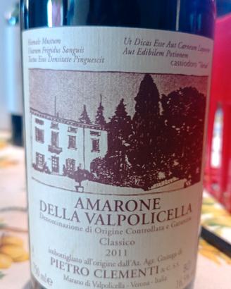 bottiglie Amarone e Valpolicella 