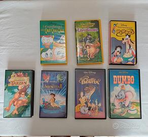 cassette vhs  classici disney