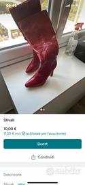 Stivali rossi
