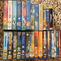 Cassette cartoni Disney/DreamWorks VHS (3€ una)