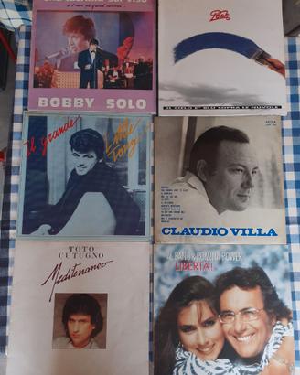 Dischi vintage 33 giri misti come nuovi