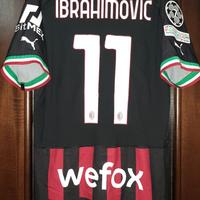 Maglia Milan 2022 2023 Home Ibrahimovic Authentic