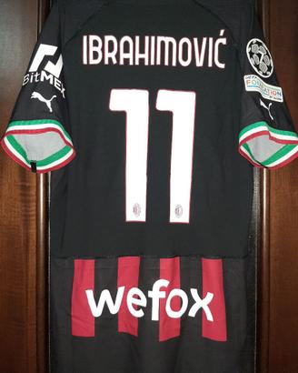Maglia Milan 2022 2023 Home Ibrahimovic Authentic