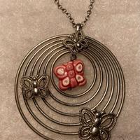 Collana Thun cerchi e farfalle