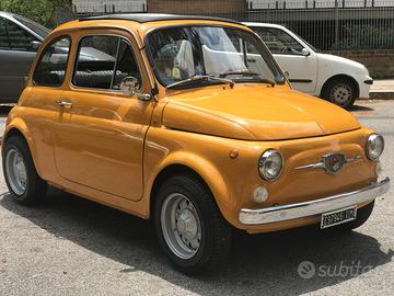 Fiat 500 giannini tv originale leggi