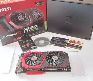 SCHEDA VIDEO MSI GEFORCE GTX 1070 8GB GDDR5 GAMING