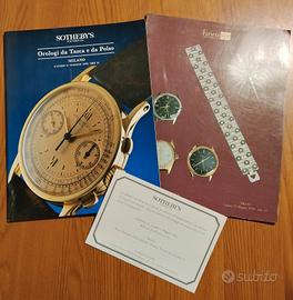 Asta orologi, catalogo e quotazioni.