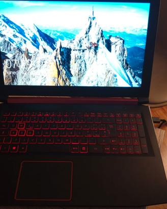 Laptop Gaming Acer – i7-7700HQ – GTX 1050 Ti – 16 
