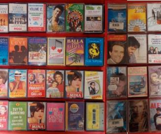 Audio cassette e dischi vari anni 60