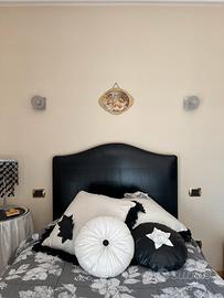 Letto alla francese con testata