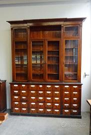 CASSETTIERA LIBRERIA ANTICA FARMACIA