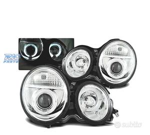 FARI OCCHI ANGEL MERCEDES W210 95-99 CROMATI