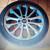  Cerchi in lega Ford Fiesta e 3 gomme