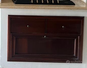 Cassettone sotto cucina in legno