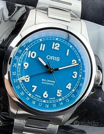 Oris Big Crown Pointer Date turchese - Nuovo