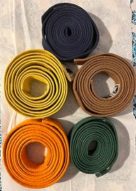 Cinture Arti Marziali anni ‘80