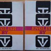 Libri English by TV (Rai-Bbc) vintage 1972