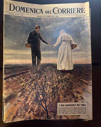 Collezione La Domenica del Corriere 1963 14 numeri