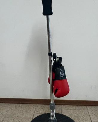 Boxe-Punching ball con base zavorrabile nero