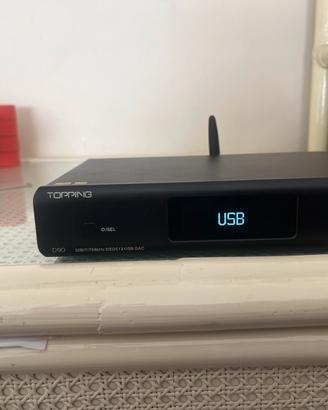 Topping D90 MQA AK4499 Black perfetto telecomando