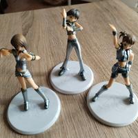 3x Action Figure Anime-Manga "THE IDOLMASTER"