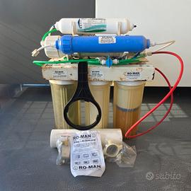 Impianto osmosi Ro-Man 6 stadi per Acquario 