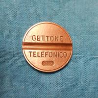 Gettone Telefonico SIP 7102 del 1971 con portagett