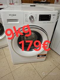 lavatrice Whirlpool 9kg inverter 1200 giri