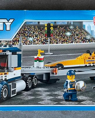 LEGO CITY 60151 Dragster Transporter