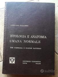 Libro raro di istologia  del Prof. Gennaro Palumbi