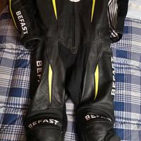 tuta intera in pelle befast taglia 52