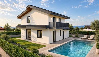 Villa di 210 m² con 4 locali e box auto doppio a F