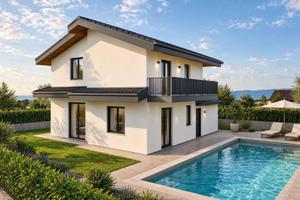 Villa di 210 m² con 4 locali e box auto doppio a F