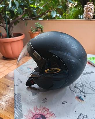 Casco Vemar jet con fodero