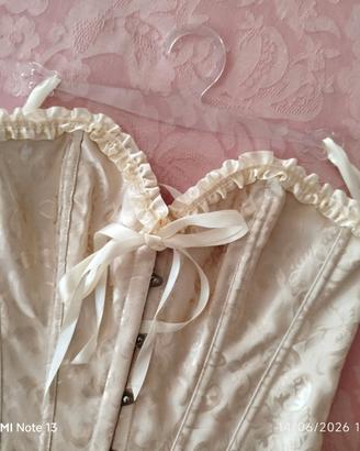 CORSETTO giallo chiaro